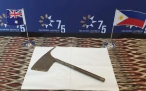 Australia returns recovered mid-20th century Igorot axe to PH