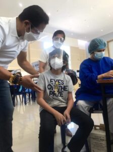 Kabataan Edad 12-17 Binakunahan sa Bulacan