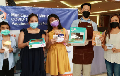 SWEET REWARD TO VACCINEES AT SM CITY MARILAO