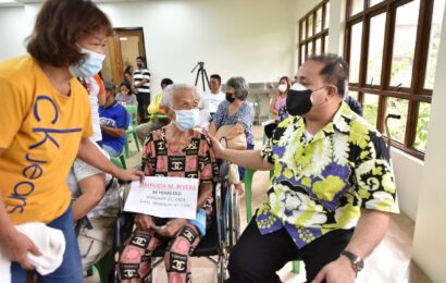 Families of departed elderly thank Gov Delta for financial support