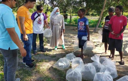 BFAR, namahagi ng fingerlings sa Botolan