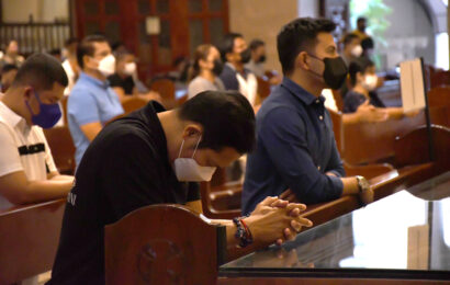 “To God be the glory”