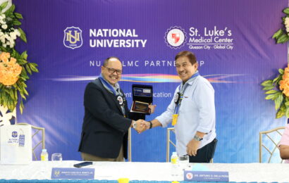 NATIONAL UNIVERSITY – ST. LUKE’S MEDICAL CENTER PARTNERSHIP