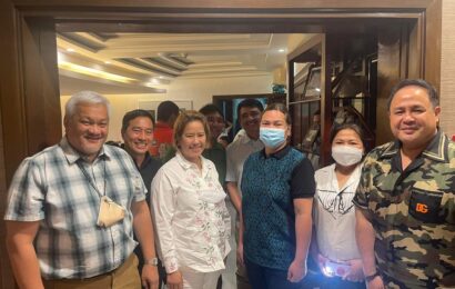 LAZATIN ATTENDS THANKSGIVING PARTY FOR PRESUMPTIVE VP SARA DUTERTE