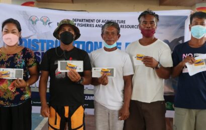 Fuel Discount Card, ipinagkaloob sa karagdagang 750 mangingisda sa Zambales