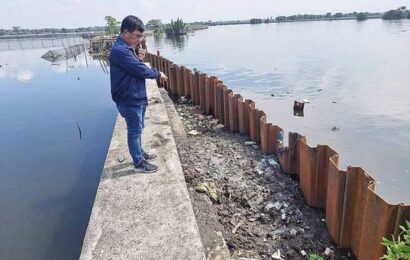 Dike sa Obando gawa na