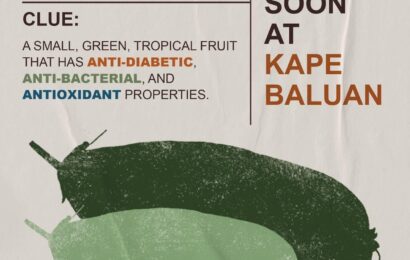 Kapebaluan to offer iced tea with a twist