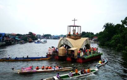 Pagoda sa Bocaue muling naglayag