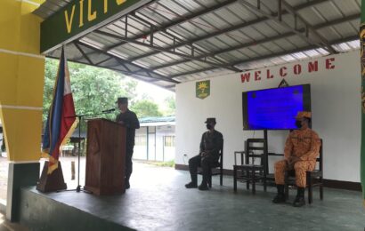 84th IB, PNP and BFP San Jose city undergo DRRO Skills enhancement training