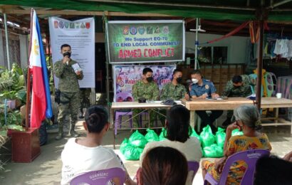 84IB facilitated the Withdrawal of Support to the Communist Terrorist Group in Guimba 