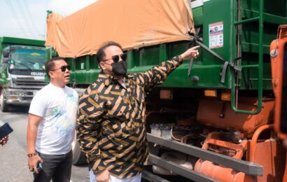 Pampanga truckers pinuri ng NLEX sa pagtugon sa anti-overloading law