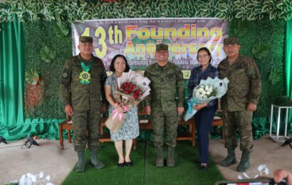 Costelo serves as the Guest of Honor at the 81IB Founding Anniversary