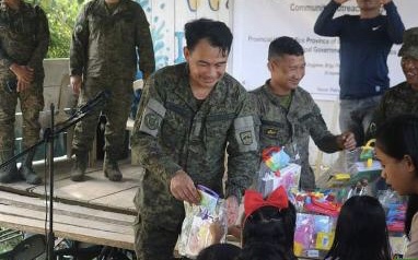 702nd Brigade Treks to Remote Village, Conducts Outreach Program and Tree Planting 