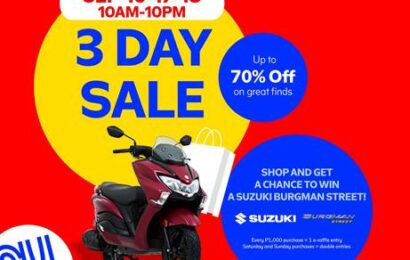 3-DAY SALE AT SM CITY BALIWAG