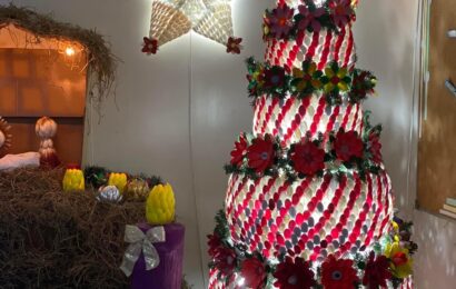 AC holds recycled Christmas decor, dance contest at city hall