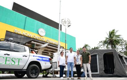 Bulacan, tumanggap ng mobile command center mula sa DOST