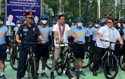 Fernando inilunsad ang tourist bike patrol
