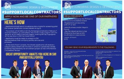 <strong>SM SUPPORTS LOCAL CONTRACTORS</strong>