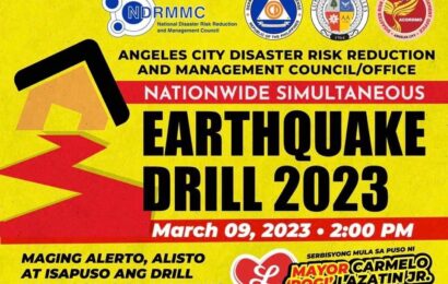 AC gov’t to host 1st face-to-face earthquake drill after three years