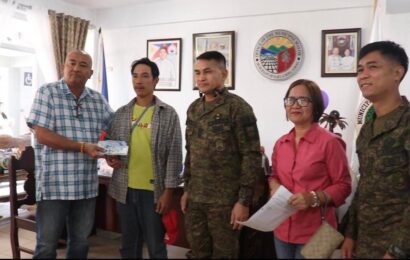 91IB and stakeholders awards livelihood in POs from Aurora