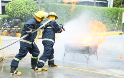 EARTHQUAKE AND FIRE DRILL