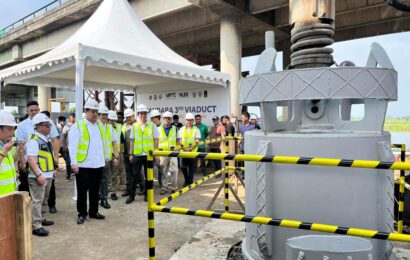 NLEX isinagawa ang groundbreaking ng P7.89B Candaba 3rd Viaduct project