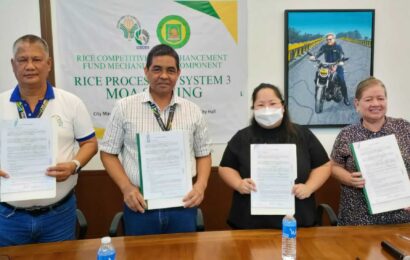 Rice Processing System itatayo sa lungsod ng Cabanatuan