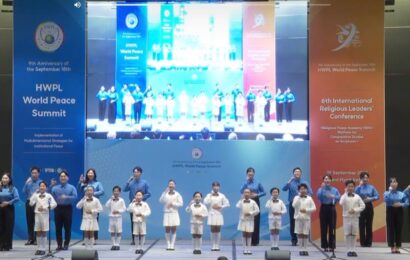 Thousands of Volunteers United for a Global Peace Event