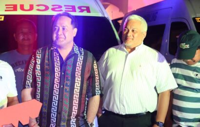 LAZATIN JOINS GOV DELTA IN TURNOVER OF RESCUE VEHICLE