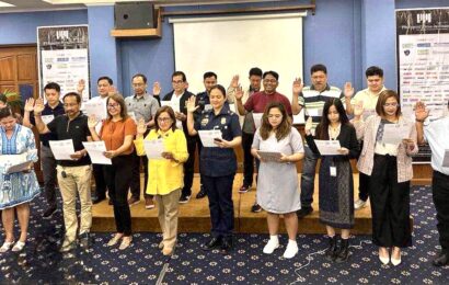 PPI administers launching and induction of CLMCC 2023 officers
