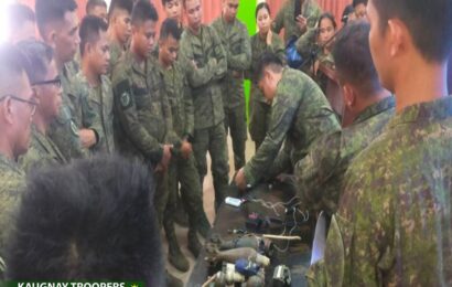 91IB holds 5-day counter-improvised explosive device, ammo handling training to Reservists, CAA