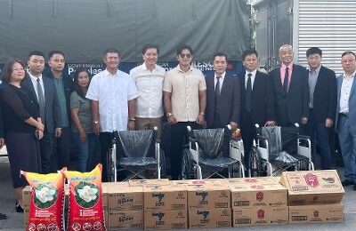 Mga Chinese investor sa Bulacan nagkaloob ng tulong para sa mga mahihirap