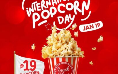 Celebrate Poppin’ Fun on International Popcorn Day at SM Cinema