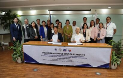 DTI, DA partner with CIAC for National Food Hub
