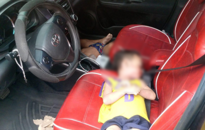 2 bata natagpuang patay sa loob ng kotse