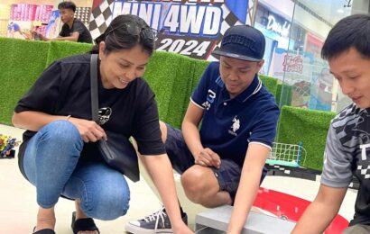 81 ENTHUSIASTS FROM LUZON GATHER AT THE TAMIYA MINI 4WD RACE AT SM CENTER PULILAN