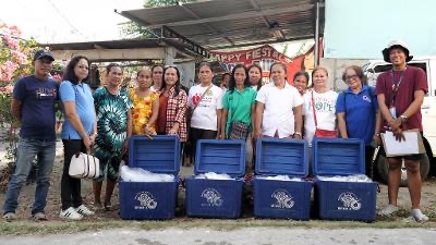 BFAR distributes 400 kilos of milkfish to Tarlac organizations