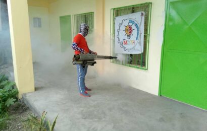 Angeles City fumigates 54 public schools vs. dengue