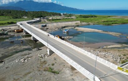 DPWH completes P223.3-M in infrastructure projects in Aurora