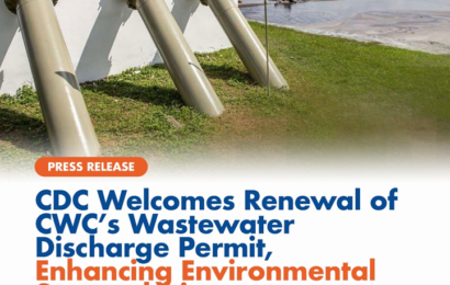 CDC Welcomes Renewal of CWC’s Wastewater Discharge Permit, Enhancing Environmental Stewardship