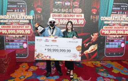 P99.99M Grand Jackpot Awarded at Casino Plus! Jin Ji Bao Xi Gold Hits Max