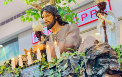 Giant Catholic images showcased in “Korona at Pako” exhibit at SM Center Pulilan