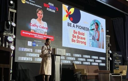 DPWH EXECUTIVE DELIVERS EMPOWERING KEYNOTE AT ASIA WOMEN’S FORUM