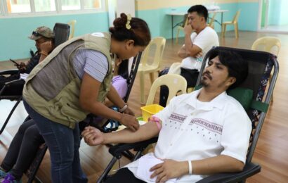 DPWH Aurora DEO joins blood donation campaign