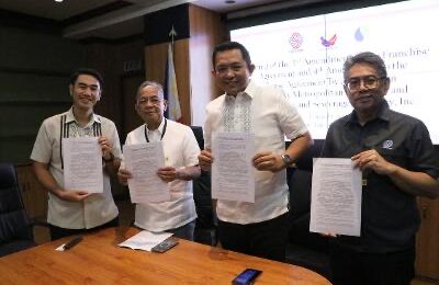SBMA, SubicWater sign 20-year franchise agreement anew