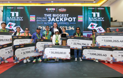 11 lucky players hit Casino Plus’ Jackpot, makes history with P102.5 million jackpot, the largest online Baccarat pay out in Philippine history