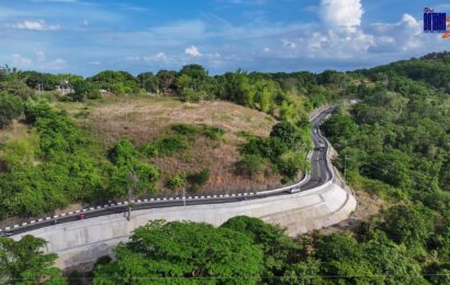 Upgraded road slope protection to enhance safety, economic growth in Mariveles