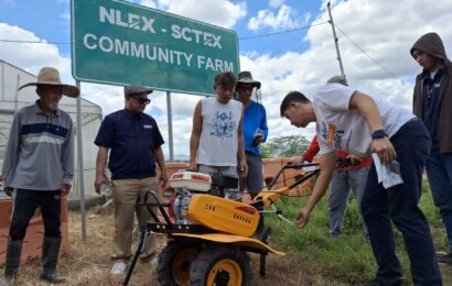 NLEX-SCTEX Community Farm boosts food security and provides alternative income for locals