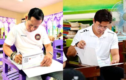 Fernando, Castro cast votes for Eleksyon 2025