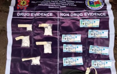 4 arestado sa P8M shabu sa Angeles, Bataan